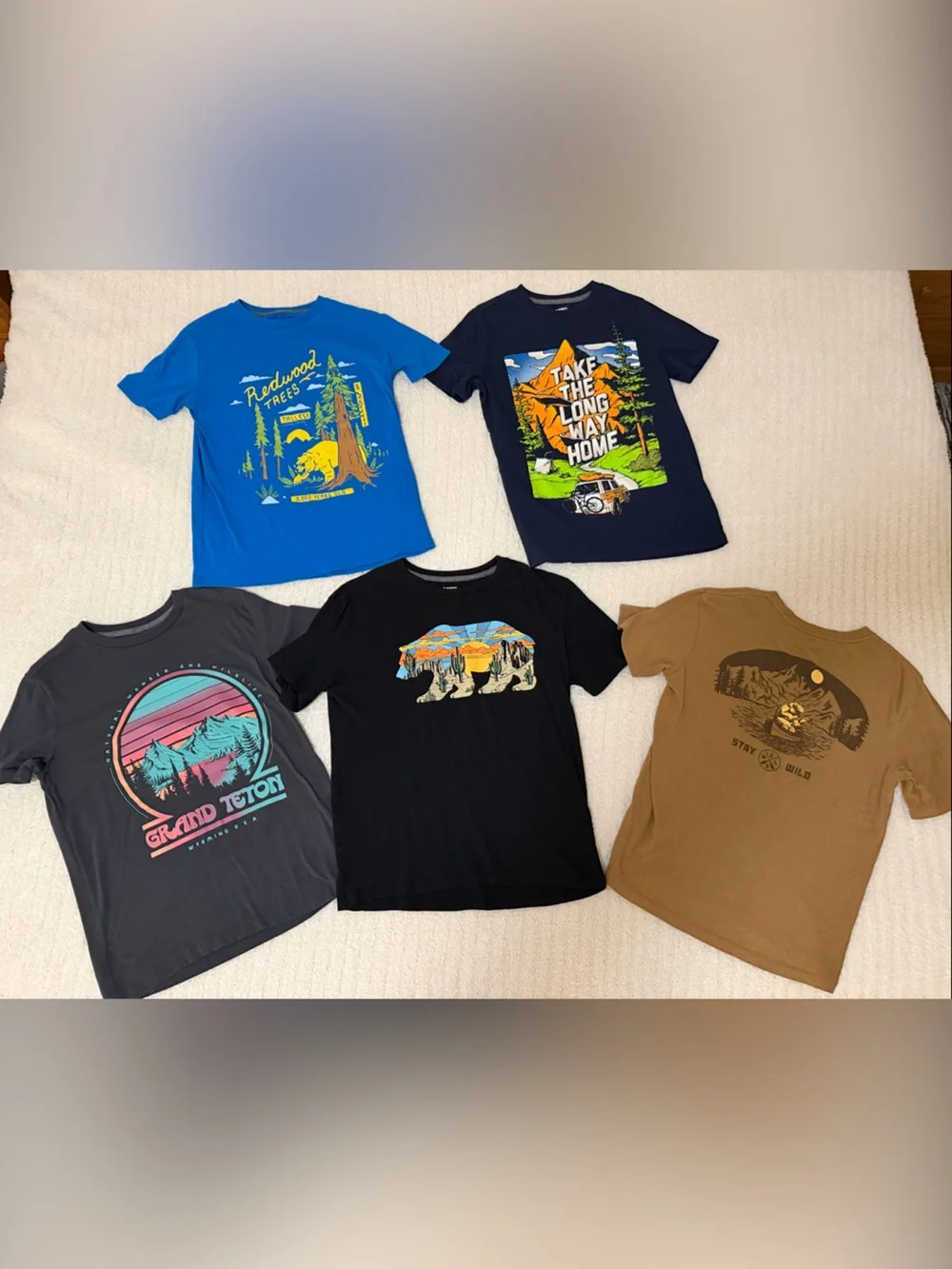 Old Navy Boys Outdoors Graphic Tee set